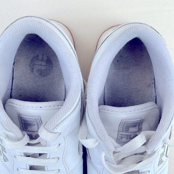 Fila Women’s Machu Sneakers Shoes White Low Top Lace Up Size 7 - Picture 8 of 8